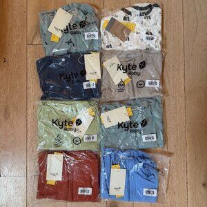 8 x 18-24 Month Kyte Bamboo Onesies with Zippers (Unopened/NWT/New with Tags)
